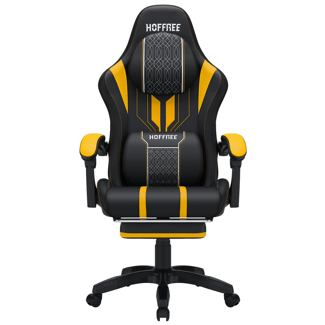 big-and-tall-base-series-ergonomic-gaming-chairs-massage-adjustable-400-lbs-weight-capacity-bt301-yellow-black-front-view