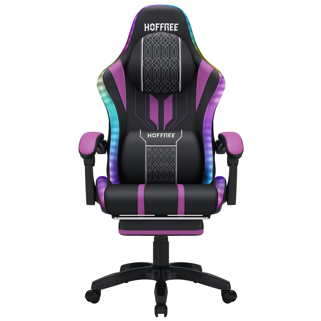 big-and-tall-max-gaming-chairs-max303-front-view-purple-and-black
