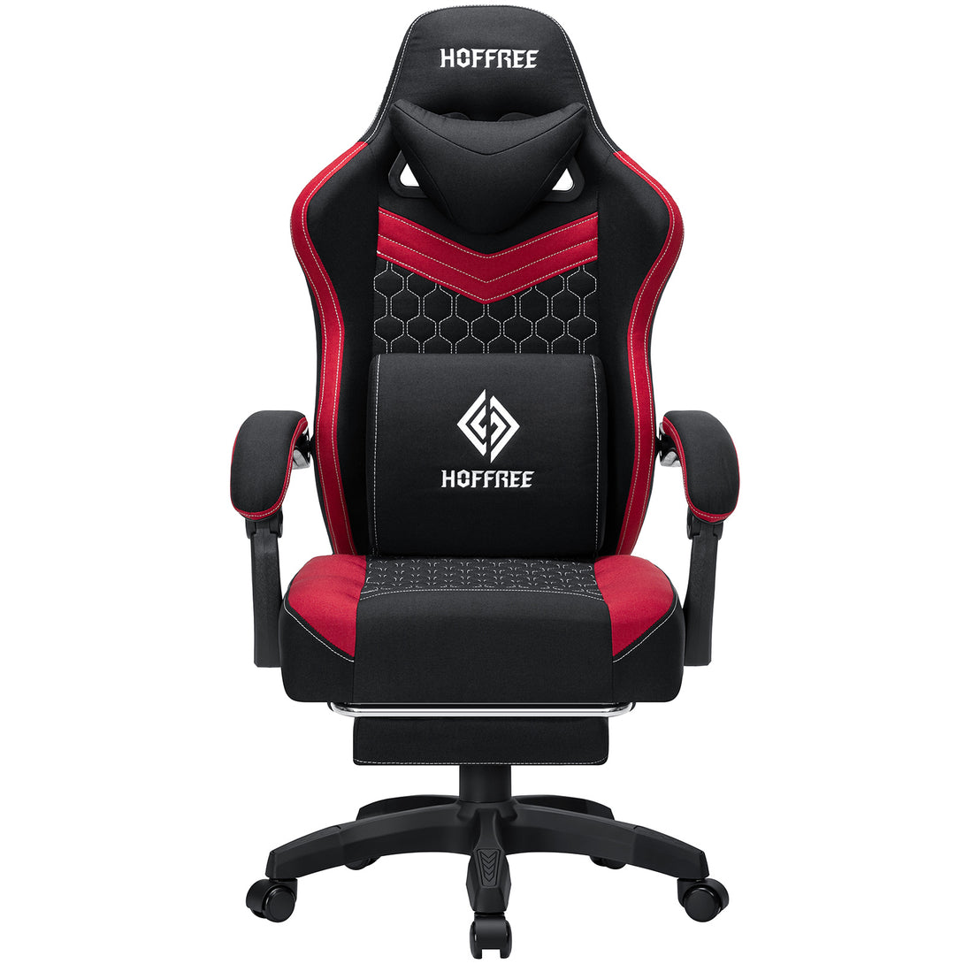 refreshing-base-series-ergonomic-gaming-chairs-massage-adjustable-440-lbs-weight-capacity-fab501-red-black-front-view