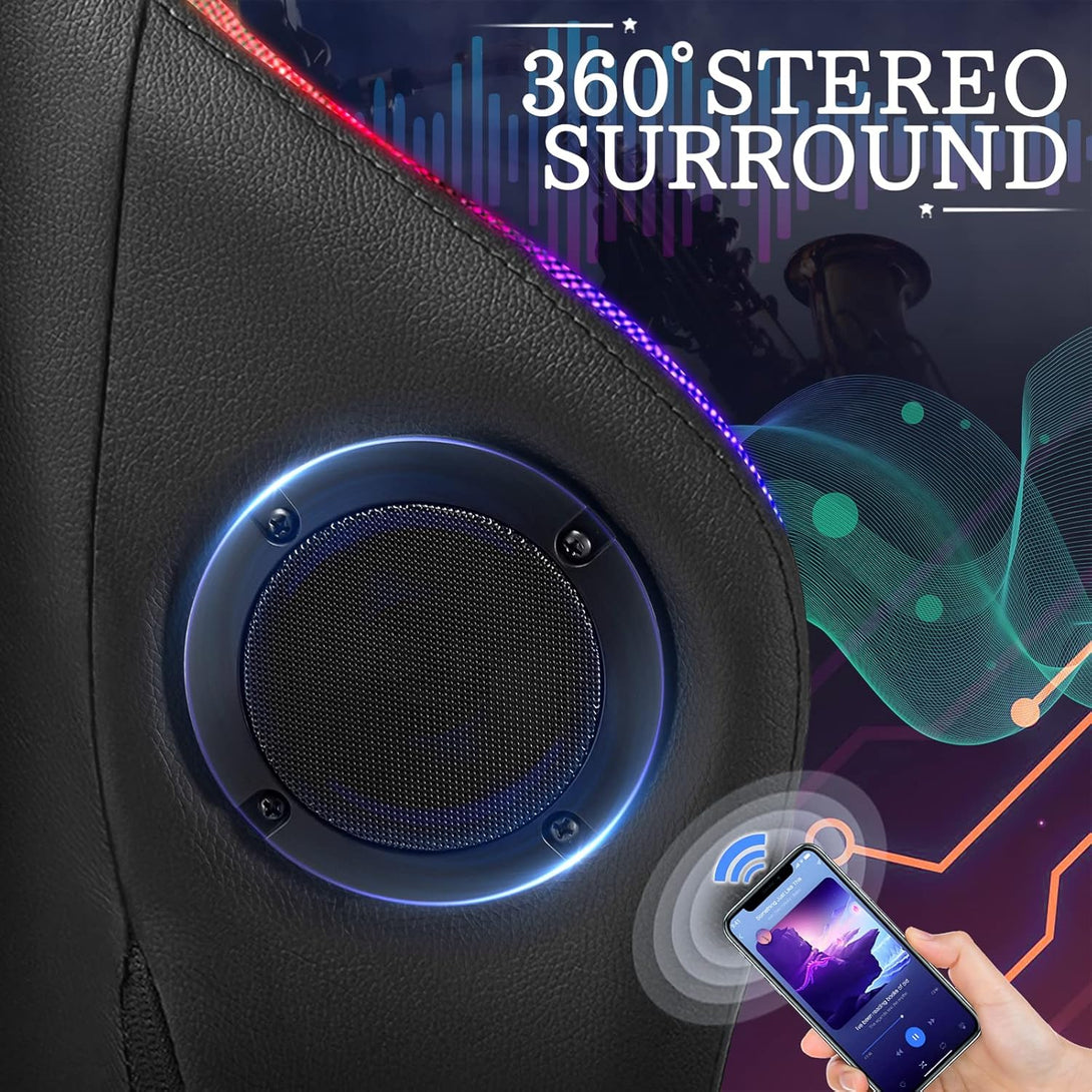 victory-series-ergonomic-gaming-chairs-lumbar-massage-bluetooth-control-360-stereo-surround